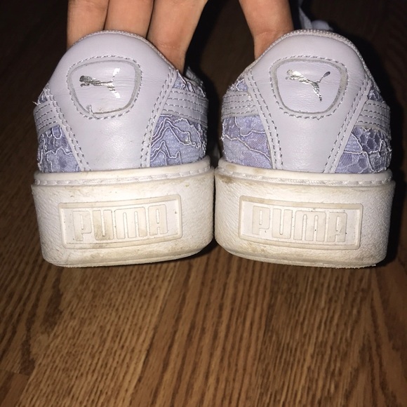 lavender purple puma sneakers! 💜 - Picture 2 of 3